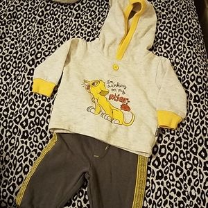 Lion king outfit set